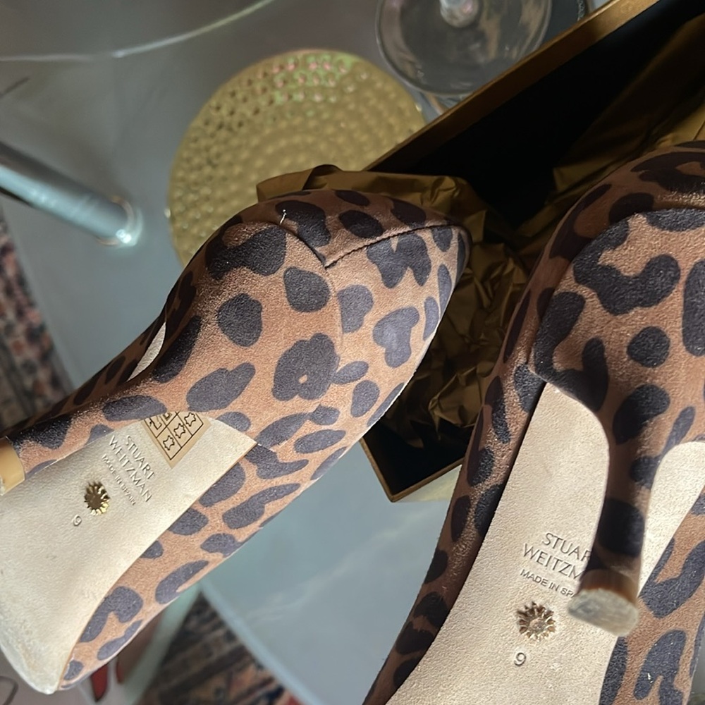 Start Whitman size 9 leopard print accident excellent shoes, great condition. - Picture 7 of 8